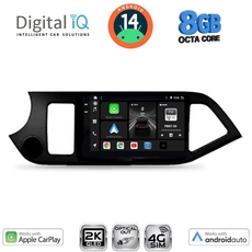 DIGITAL IQ BXK 20308_CPAA (9inc) MULTIMEDIA TABLET for KIA PICANTO mod. 2011-2017