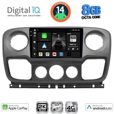 DIGITAL IQ BXK 20463_CPAA (10inc) MULTIMEDIA TABLET for NISSAN NV400 - OPEL MOVANO - RENAULT MASTER mod. 2010-2020