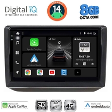DIGITAL IQ BXK 20581_CPAA (10inc) MULTIMEDIA TABLET for SKODA FABIA mod. 2008-2014