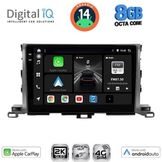 DIGITAL IQ BXK 20700_CPAA (10inc) MULTIMEDIA TABLET for TOYOTA HIGHLANDER mod. 2014-2019