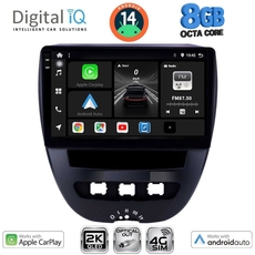 DIGITAL IQ BXK 20707_CPAA (10inc) MULTIMEDIA TABLET for CITROEN C1-PEUGEOT 107-TOYOTA AYGO mod. 2005-2014