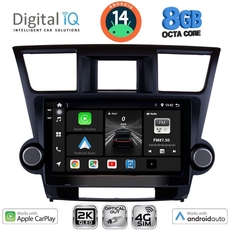 DIGITAL IQ BXK 20719_CPAA (10inc) MULTIMEDIA TABLET for TOYOTA HIGHLANDER mod. 2008-2015