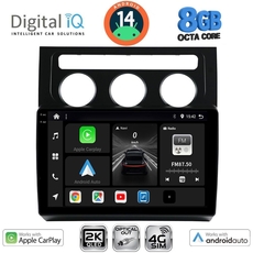 DIGITAL IQ BXK 20767_CPAA CLIMA (10inc) MULTIMEDIA TABLET for VW TOURAN mod. 2003-2010