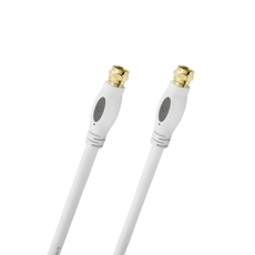 Oehlbach Transmission Plus S Καλώδιο Κεραίας ANTENNA F 0.75m White (Τεμάχιο)