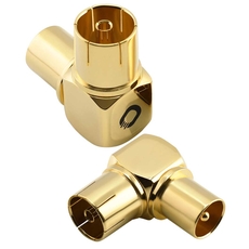 Oehlbach Antenna AD 90 Αντάπτορας 90° για κεραίες τηλεόρασης (2 Τεμάχια)