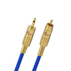 Oehlbach NF 113 Ψηφιακό Καλώδιο Ήχου 3.5mm - RCA 1.50m Μπλε (Τεμάχιο)
