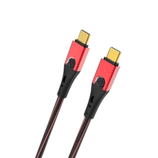 Oehlbach USB Evolution CC Καλώδιο USB Type C - Type C  0.50m Red (Τεμάχιο)