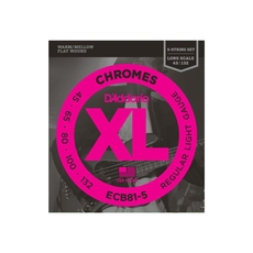 D'Addario ECB81-5 Chromes Χορδές Ηλεκτρικού Μπάσου