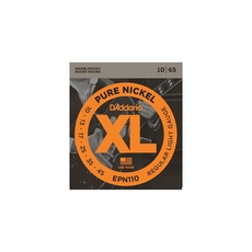 D'Addario EPN-110 Χορδές  Ηλεκτρικής Κιθάρας Pure Nickel, Regular Light