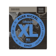 D'Addario EPN-21 Χορδές Ηλεκτρικής Κιθάρας Jazz Lite (12-51)