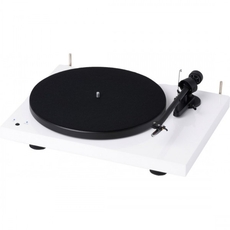 Pro-Ject Audio Debut III Record Master DC SB USB White / OM10 - Belt Drive- Με προενισχυτή 