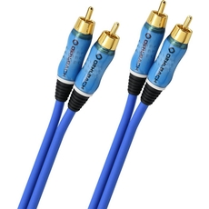Oehlbach BEAT! Audio Διπλό RCA 5m Blue (Τεμάχιο)