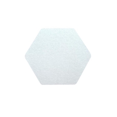 Audiodesigner ECOPLAN® Hexagon Ηχοαπορροφητικά Πάνελ 17,3 cm Λευκό (Σετ 4 Τεμαχίων)