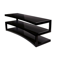 NorStone Esse Curve TV metal/Glass Black