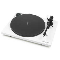 Pro-ject Essential III Digital High Gloss White / Ortofon 10 - Belt Drive - Με προενισχυτή