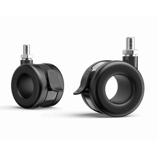 FITUEYES Floor Protective Casters Black (Σετ 4 Τροχών)
