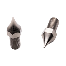 Exelixis spike silver (Set τεσσάρων τεμαχίων)