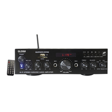 GLEMM PA 2380BT | Stereo amplifier 2x50W Display, MP3, Bluetooth