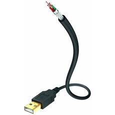 Inakustik 01070001 Premium High Speed USB 2.0  - 1m