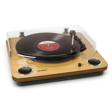 ION Max LP USB Wood - Belt Drive - Με ενισχυτή-ηχεία--