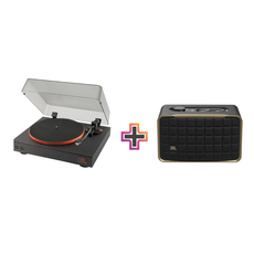 JBL Spinner BT Black/Orange + JBL Authentics 200 (Bundle)