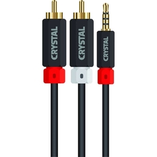 Crystal Audio JRC Jack σε 2 RCA - 1.8m