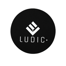 Ludic Anti-static Logo Felt slipmat Black NOstatic