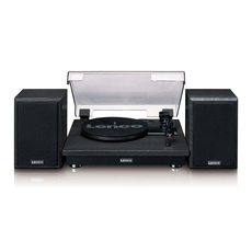 Lenco LS-100 - Black Με Ηχεία