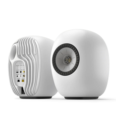 KEF LS LUXE Wireless HiFi Speakers - Mineral White (Ζεύγος)