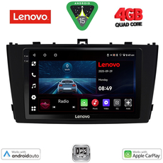 LENOVO LVE 8705BL_CPAA (9inc) MULTIMEDIA TABLET for TOYOTA AVENSIS (T27) mod. 2009-2015 (BLACK)
