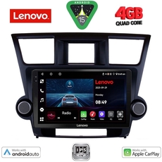 LENOVO LVE 8719_CPAA (9inc) MULTIMEDIA TABLET for TOYOTA HIGHLANDER mod. 2008-2015