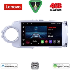 LENOVO LVE 8737SL_CPAA (9inc) MULTIMEDIA TABLET for TOYOTA YARIS mod. 2011-2015  (SILVER)
