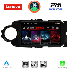 LENOVO LVF 5737BL_CPA (9inc) MULTIMEDIA TABLET for TOYOTA YARIS mod. 2011-2015 (BLACK)