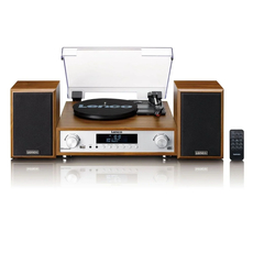 Lenco HiFi Stereo System with Record Player MC-160
