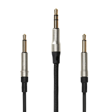 Meze Audio DUAL MONO 3.5 MM 99 SERIES Black Silver with Rmote 1.5m STANDARD CABLE