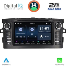 DIGITAL IQ MSD 028_CPA (7" DECK) MULTIMEDIA for TOYOTA AURIS mod. 2007-2012