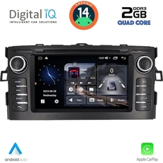 DIGITAL IQ MSF 328_CPA (7” DECK) MULTIMEDIA SYSTEM for TOYOTA AURIS mod. 2007-2012