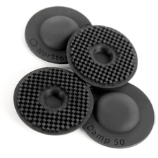 NorStone Damp 50 black Rubber NORDAMP50 (4 τεμάχια)