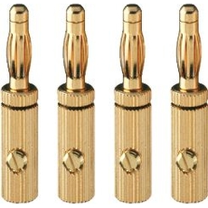 Oehlbach 3009 Banana Pin-B3  (σετ 4 τεμαχίων)
