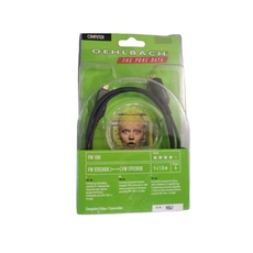 Oehlbach FW 100 Καλώδιο Video / Camcorder 1 m Black (Firewire)
