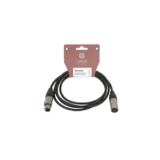 Onsei ON-C3010 Καλώδιο μικροφωνικό 3-pin XLR Αρσενικό - 3-pin XLR Θηλυκό 1m