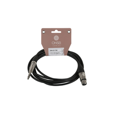 Onsei ON-I31730 Καλώδιο σήματος 3-pin XLR Θηλυκό - 6,3mm Jack Stereo 3m - (5213007193384)