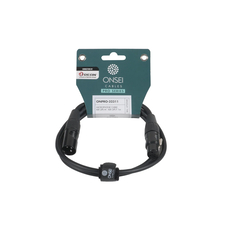 Onsei ONPRO-32311 Καλώδιο μικροφωνικό 3-pin XLR Αρσενικό σε 3-pin XLR Θηλυκό 1m με REAN connectors