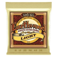 Ernie Ball 2004 Earthwood 80/20 Bronze Lite 011-052 Χορδές Ακουστικής Κιθάρας