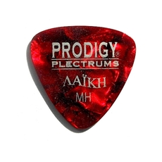 PRODIGY Πέννες Μπουζουκιού - Τζουρά - Μπαγλαμα Λαϊκή Heavy Red Pearl   (Σετ 12τμχ)