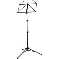 Prodipe De Luxe Folding Music Stand Black Metal