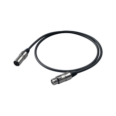 PROEL BULK-250-LU1 Kαλώδιο XLR-XLR 1m