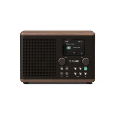 PURE Classic H4 Ψηφιακό Pαδιόφωνο DAB+ και Bluetooth, Mαύρο / Kαρυδιά
