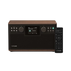 PURE CLASSIC H6 Mini Hχοσύστημα, Coffee Brown/Walnut