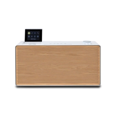 PURE Evoke Home Δικτυακό Mini All-in-One Hχοσύστημα, Λευκό/Cherry Wood